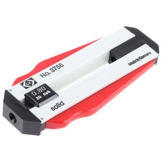 CK Single Core Insulated Wire Stripper 0.8 mm Stripping Range Stainless Steel, 98mm Overall Length T3756 80