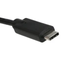 Roline USB Cable Male USB Type A to Male USB 3.1 USB Type C Black 1 m 11.02.9011-10