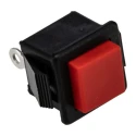 APEM 1400N Series Red Momentary Push Button Switch, Panel Mount, 14.3 x 16.5 mm Cutout, SPDT 1415NC RED