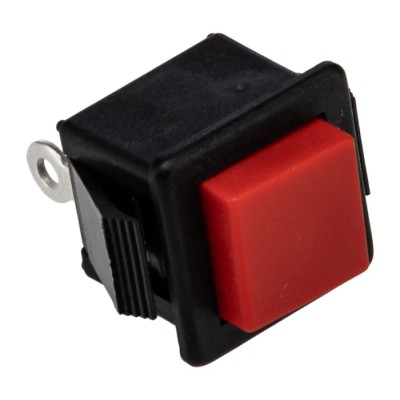 APEM 1400N Series Red Momentary Push Button Switch, Panel Mount, 14.3 x 16.5 mm Cutout, SPDT 1415NC RED