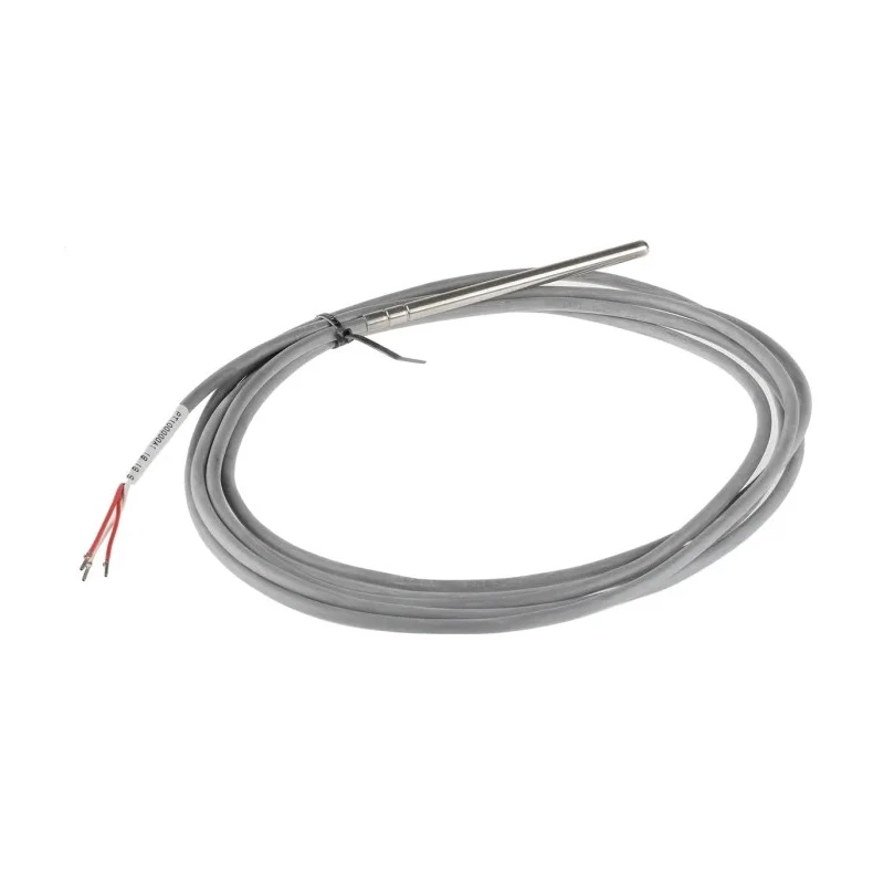 Carel PT100 RTD Sensor 6 mm Diameter, 100 mm Length, ±0.8°C Accuracy, 250°C Max Temperature PT100