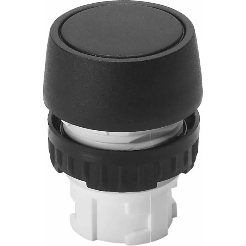 Festo Push Button Pneumatic Manual Control Valve T Series Plastic Body M5 Port, 8 bar, 95L/min, Black T-22-SW