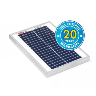 PV Logic Wall Mount Polycrystalline Solar Panel 5 W 22V 35Ah STP005P