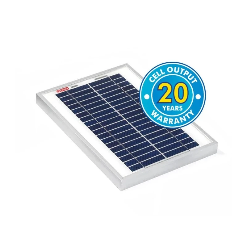 PV Logic Wall Mount Polycrystalline Solar Panel 5 W 22V 35Ah STP005P