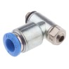 Festo GRLZ Series Flow Controller Flow Regulator, 6mm Tube Inlet Port, ISO 1179-1 and ISO 228-1 Threaded GRLZ-M5-QS-6-D