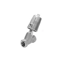 Festo Angle Seat Pneumatic Actuated Valve 10 bar 1 in Threaded, Spring Return VZXF-L-M22C-M-B-G1-240-M1-V4V4T-50-10
