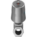 Festo Angle Seat Pneumatic Actuated Valve 10 bar 1 in Threaded, Spring Return VZXF-L-M22C-M-B-G1-240-M1-V4V4T-50-10