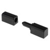 RS PRO Matt Die Cast Zinc Barrel Hinge with Lift Off Pin, Screw Fixing, 63 mm x 15 mm x 17.5 mm 110-4576