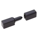 RS PRO Matt Die Cast Zinc Barrel Hinge with Lift Off Pin, Screw Fixing, 63 mm x 15 mm x 17.5 mm 110-4576