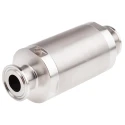 Festo Pneumatic Pinch Valve High Alloy Stainless Steel, Clamp Inlet Female, Clamp Outlet Female VZQA-C-M22C-15-S5S5-V2V4E-6