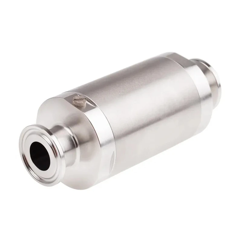 Festo Pneumatic Pinch Valve High Alloy Stainless Steel, Clamp Inlet Female, Clamp Outlet Female VZQA-C-M22C-15-S5S5-V2V4E-6