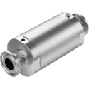 Festo Pneumatic Pinch Valve High Alloy Stainless Steel, Clamp Inlet Female, Clamp Outlet Female VZQA-C-M22C-15-S5S5-V2V4E-6