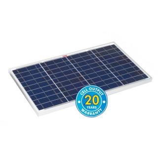 PV Logic Polycrystalline Wall-Mount Solar Panel 30W, 12V, 22V Open Circuit, Battery Bank Capacity 10Ah STP030P