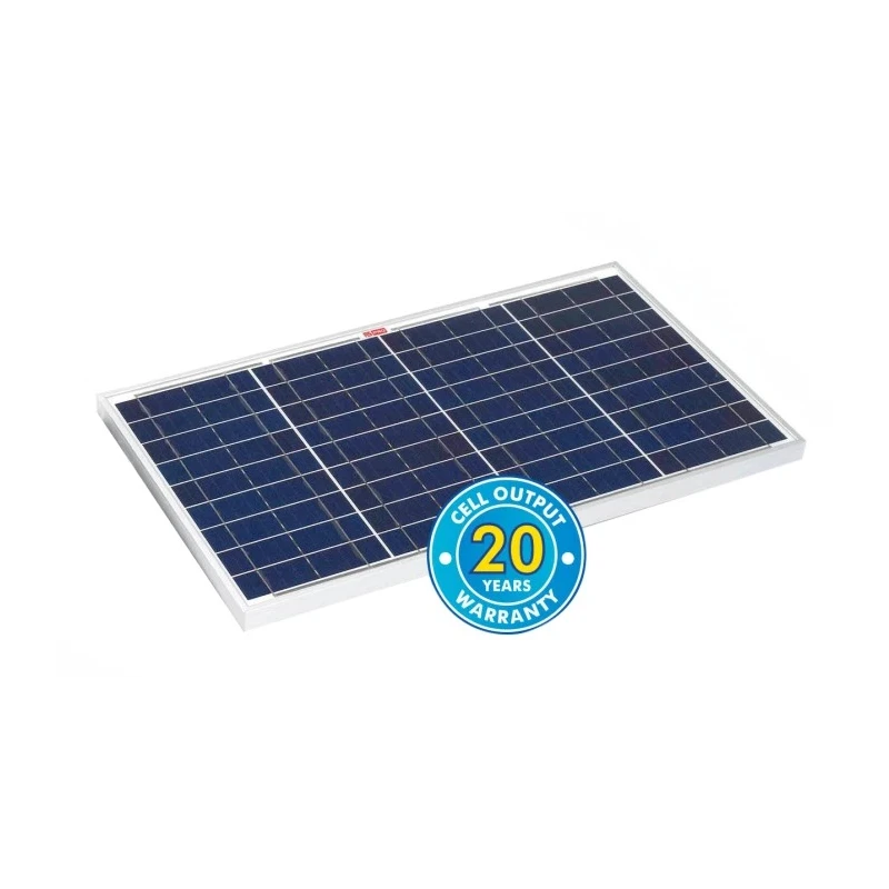 PV Logic Polycrystalline Wall-Mount Solar Panel 30W, 12V, 22V Open Circuit, Battery Bank Capacity 10Ah STP030P