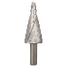 Bosch HSS Step Drill Bit 4 to 20 mm Diameter, 70.5 mm Overall Length, Round Shank 2608597519