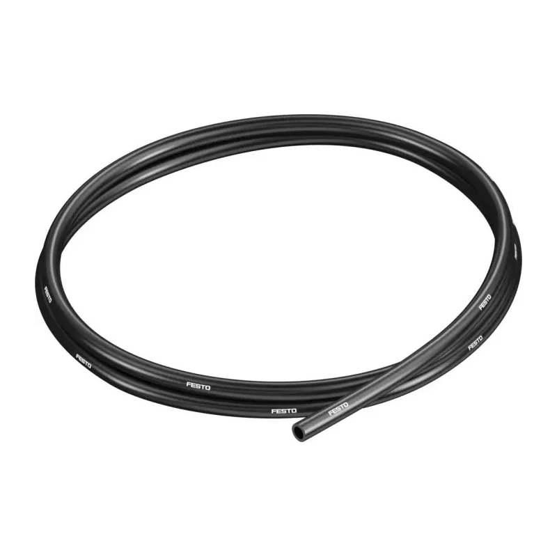 Festo Compressed Air Pipe Black Polyurethane 6 mm 50 m 10 bar Operating Pressure PUN-6X1-SW