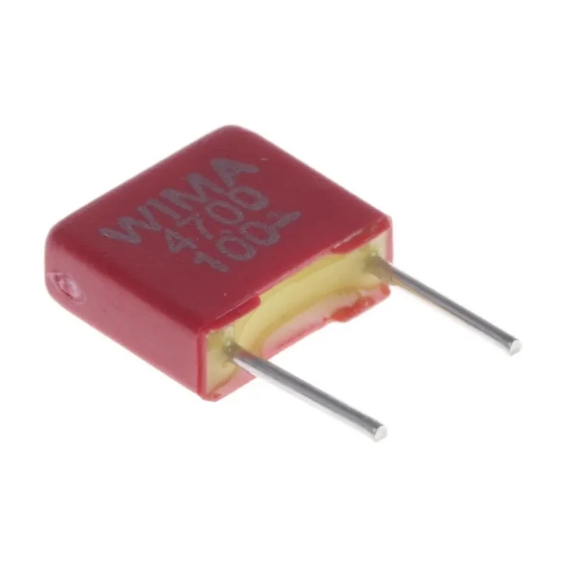 WIMA Film Capacitor 4.7 nF 63V AC 100 V DC Through Hole FKS2