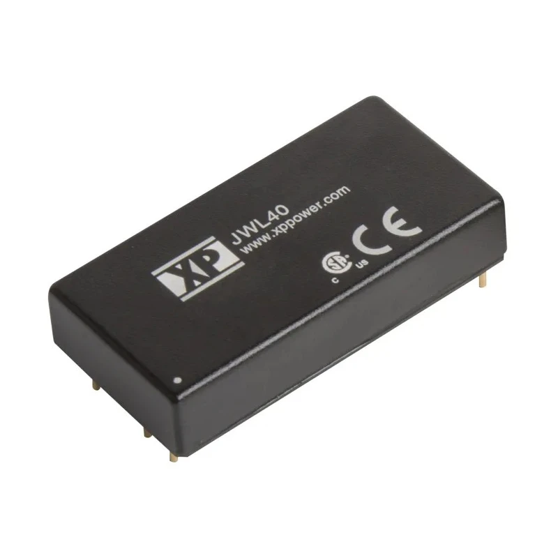 XP Power DC/DC Converter, 5V DC Output, 8A Current, 36V DC Maximum Input, 40W Power, Through Hole Mount, +105°C Max JWL40