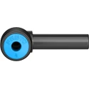 Festo Pneumatic Push-In Connector Nickel Plated Brass Fitting QSL-6H-4 with 6 mm and 4 mm Connections