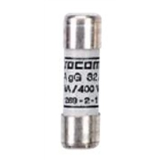 Socomec 20A Cartridge Fuse 10 x 38 mm 500V AC gG Fuse Characteristics NFC-DIN Series 60120020