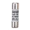 Socomec 20A Cartridge Fuse 10 x 38 mm 500V AC gG Fuse Characteristics NFC-DIN Series 60120020