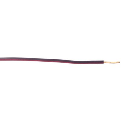 RS PRO Brown and Red Automotive Primary Hook Up Wire 600V, 57x0.15 mm Core Strands, 30m Length, Polyvinyl Chloride 122-5871