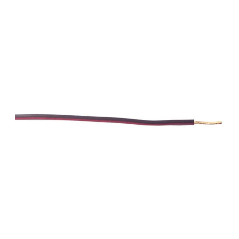 RS PRO Brown and Red Automotive Primary Hook Up Wire 600V, 57x0.15 mm Core Strands, 30m Length, Polyvinyl Chloride 122-5871