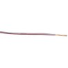 RS PRO White, Red Hook Up Wire 115/0.15 mm Core Strands, 30 m Length, 600V, Flame Retardant Polyvinyl Chloride 122-5885