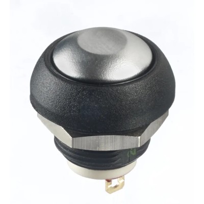 APEM IS Series Momentary Push Button Switch Panel Mount 13.6 mm Cutout SPST IP67 32 V ISR3SADA00