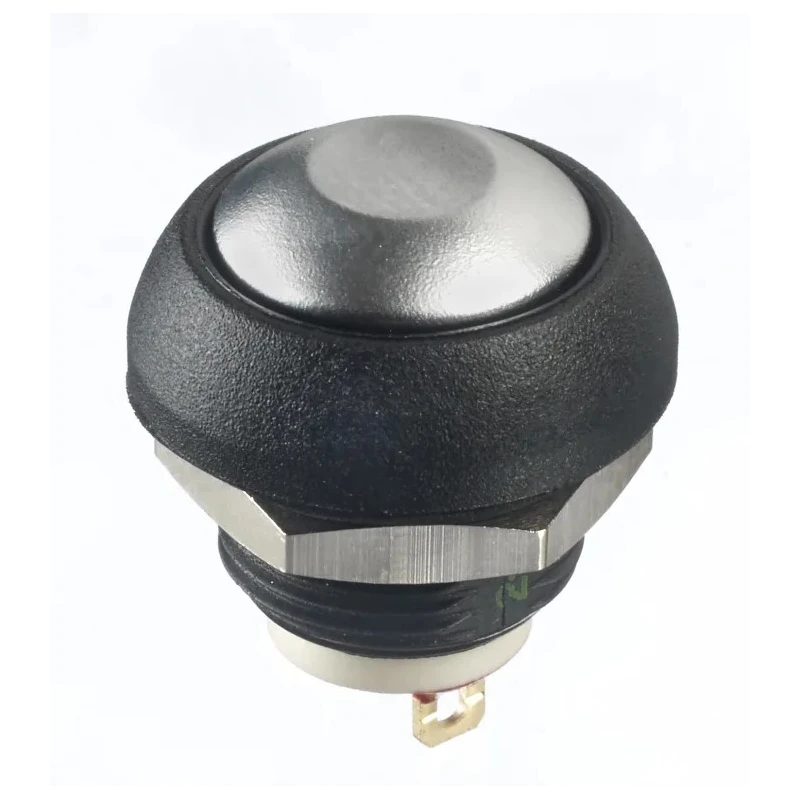APEM IS Series Momentary Push Button Switch Panel Mount 13.6 mm Cutout SPST IP67 32 V ISR3SADA00