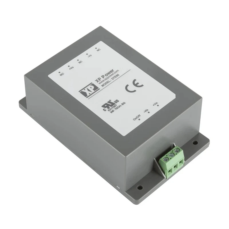 XP Power Fully Encapsulated DC/DC Converter 24V Output 2.5A 75V Max Input Chassis Mount DTE60