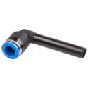Festo Nickel Plated Brass Pneumatic Elbow Tube-to-Tube Push-In Fitting 8 mm QSL-8HL