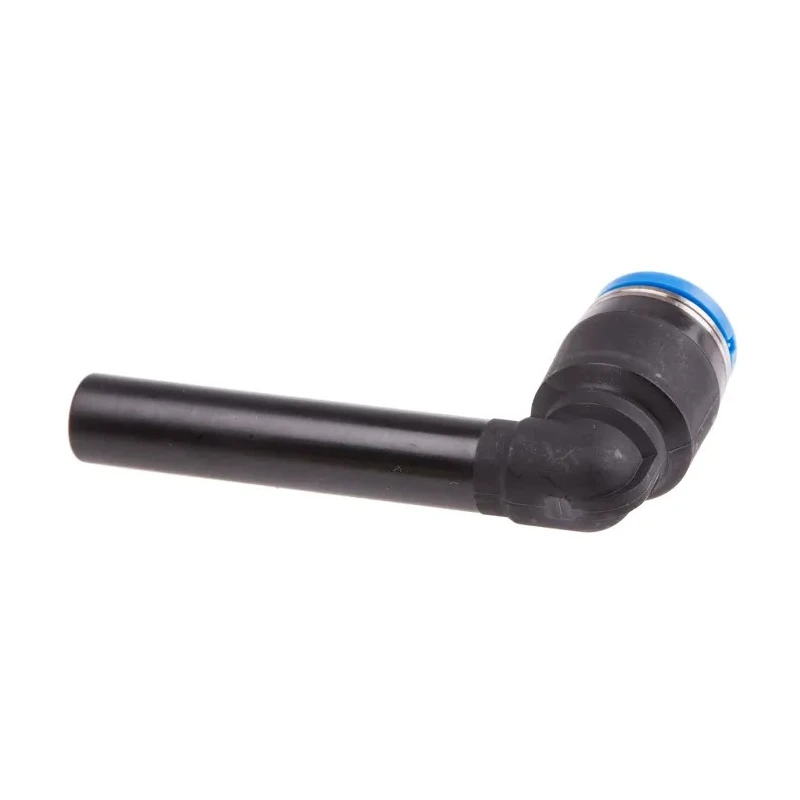 Festo Nickel Plated Brass Pneumatic Elbow Tube-to-Tube Push-In Fitting 8 mm QSL-8HL