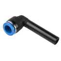 Festo QSL Series Nickel Plated Brass Pneumatic Elbow Tube-to-Tube Adapter Fitting 10 mm Push In Connection QSL-10HL