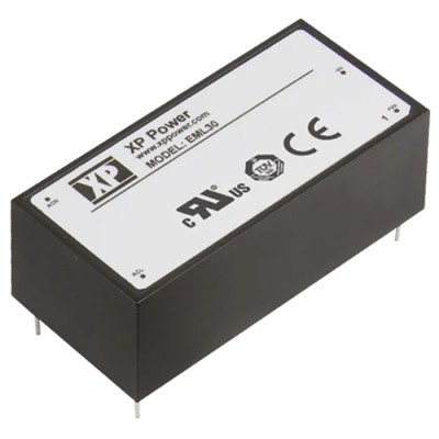 XP Power Switching Power Supply 36V DC 30W Efficiency 88% Class II Design EML30US36-E