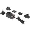 XP Power AC/DC Adapter 24W 24V DC Output 1A 2.1 x 5.5 x 12 mm Centre Positive VER24US240-JA