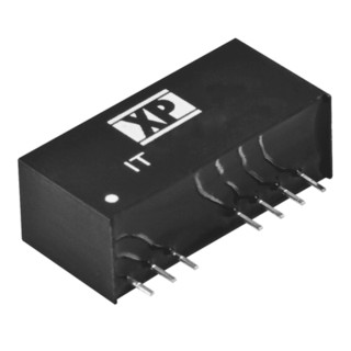 XP Power IT Series Regulated 3W SIP Through Hole DC-DC Converter 5V DC Output, 600mA, 9V-36V DC Input, 85% IT2405SA