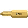 Wera Screwdriver Bit PH2 Size, Diamond Tipped Material, 25mm Overall Length 05028043001