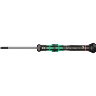Wera Precision Screwdriver PH1 Tip 60 mm Blade 157 mm Overall 05118023001