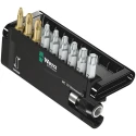 Wera Hex, Pozidriv, Torx Screwdriver Bit Set Universal 10 Pieces 1/4" Drive 52mm Length 05074715010