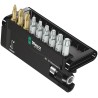 Wera Hex, Pozidriv, Torx Screwdriver Bit Set Universal 10 Pieces 1/4" Drive 52mm Length 05074715010