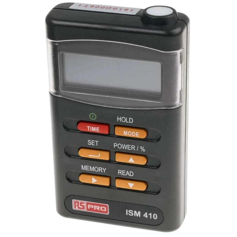 RS PRO Solar Power Meter ISM410 RS232 Interface 634 W/m² Max Light Level 100h Battery Life ISM410