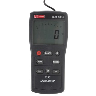RS PRO Digital Light Meter 0lx to 400000 lx ±3% rdg ±0.5% f.s, Photodiode Sensor, AAA Battery ILM1335