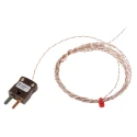 RS PRO Type T Exposed Junction Thermocouple 2 m Length, Perfluoroalkoxy Alkane Probe, -75°C to 250°C Operating Range 123-6333