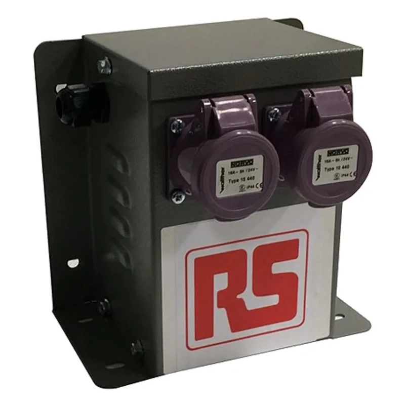 RS PRO Site Transformer 200 VA, 230 V AC Primary, 24 V Secondary, 16 A Output Current, Wall Mount 123-7378