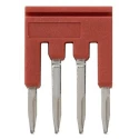 Omron Series Red Short Bar for Use with XW5G-P1.5-4 Grounding Terminal Block and XW5T-P1.5-4 Feed Through Terminal Block XW5S