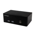 StarTech.com 2 Port 2 Displays USB VGA KVM Switch 3.5 mm Stereo 1920 x 1200 pixel Maximum Resolution SV231DVGAU2A