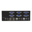 StarTech.com 2 Port 2 Displays USB VGA KVM Switch 3.5 mm Stereo 1920 x 1200 pixel Maximum Resolution SV231DVGAU2A