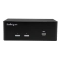 StarTech.com 2 Port 2 Displays USB VGA KVM Switch 3.5 mm Stereo 1920 x 1200 pixel Maximum Resolution SV231DVGAU2A