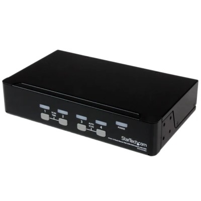 StarTech.com 4 Port 1 Display USB VGA KVM Switch 1920 x 1440 Pixel Maximum Resolution SV431DUSBU